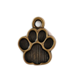 Breloque patte de chien