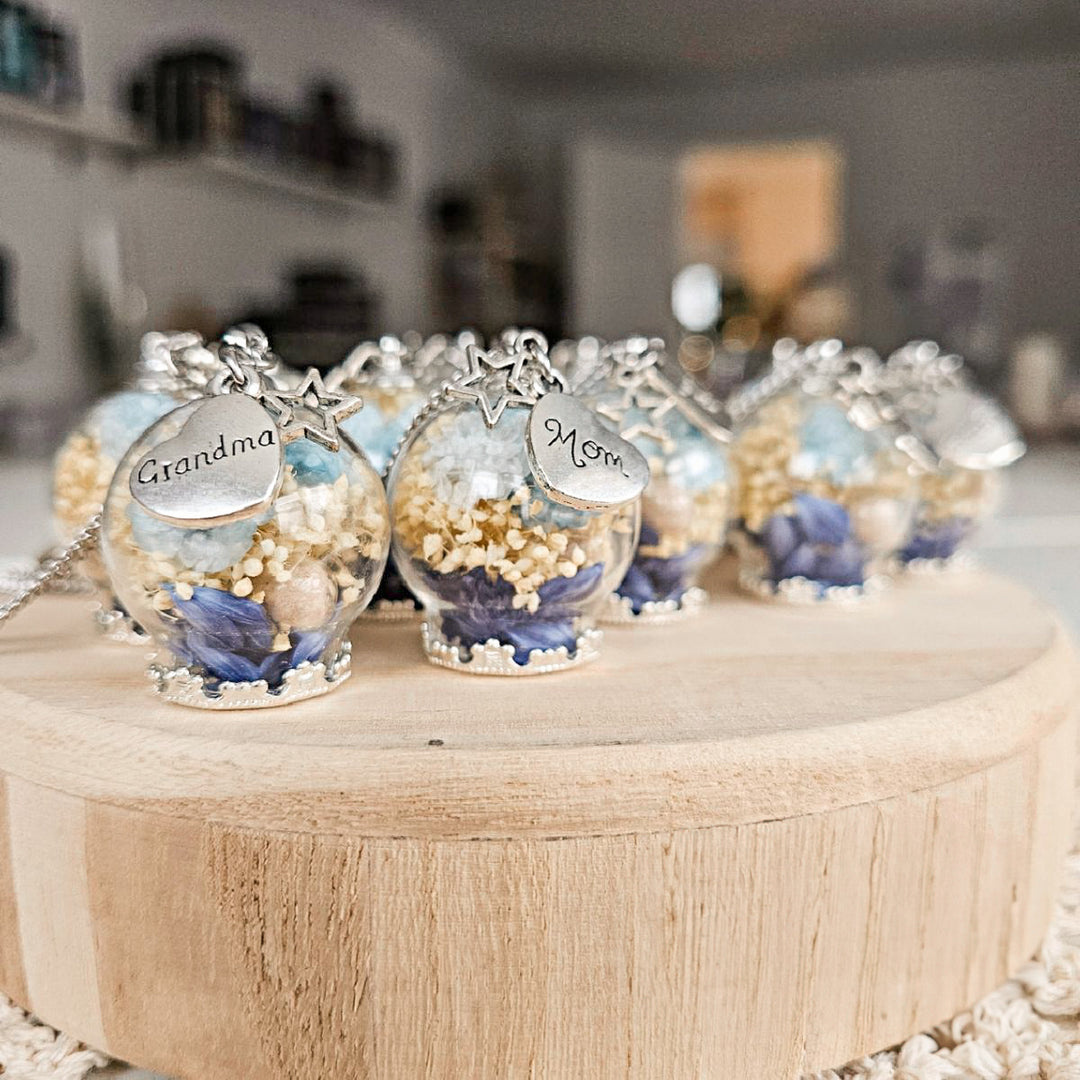 Bijoux souvenir avec cendres en la mémoire d'un être cher décédé