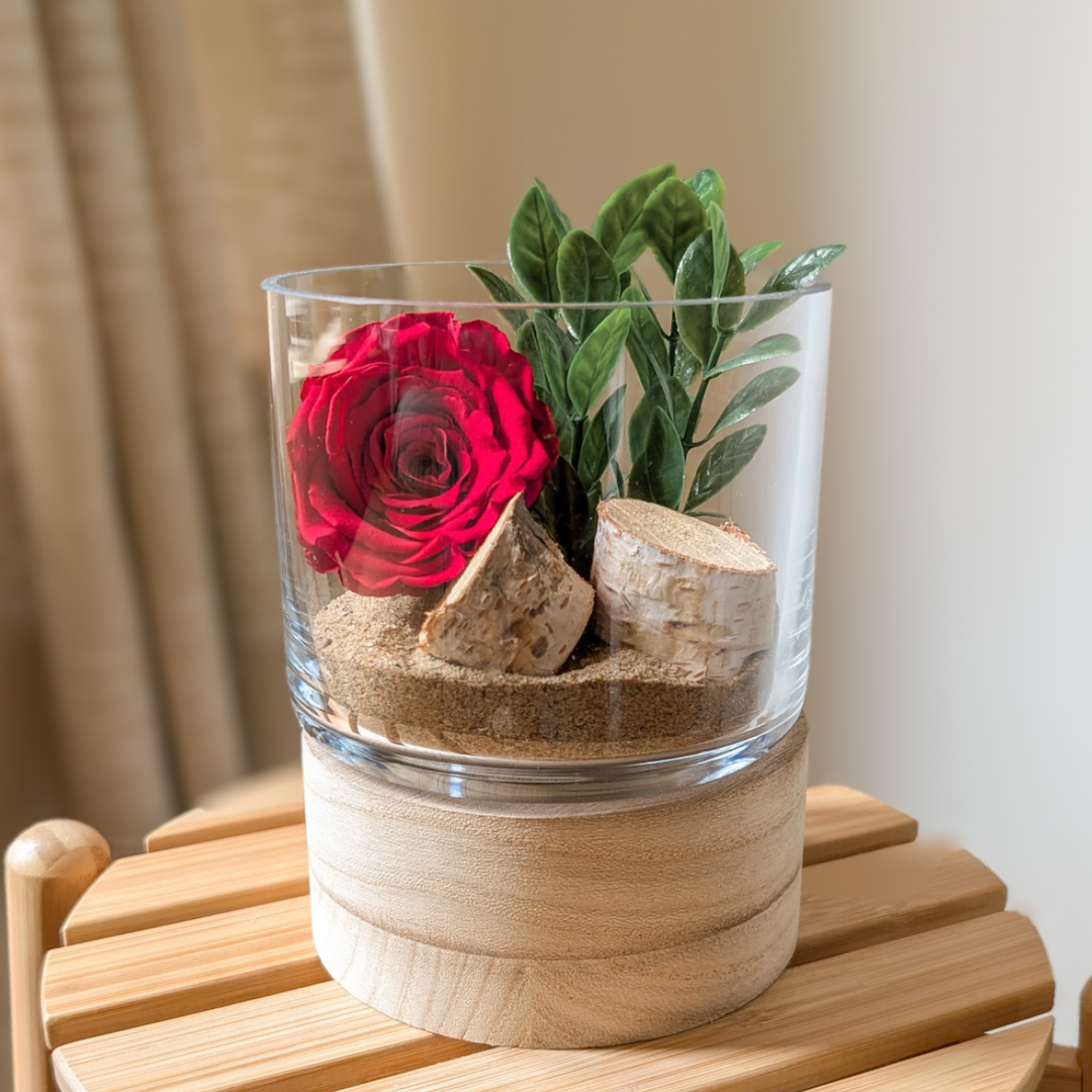 Cadeau baptême – Arrangement floral